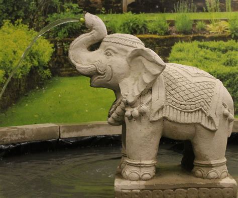 Stone Elephant Garden Statues & Sculptures at Lowes.com - muktibox.com