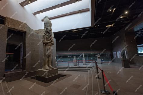 Stone statue of the Nubian man, the artifact is part of the collection ... - balustradellc