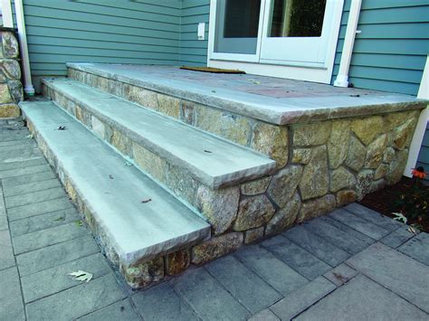 Stone Steps + Treads | Bluestone, Granite - balustradellc