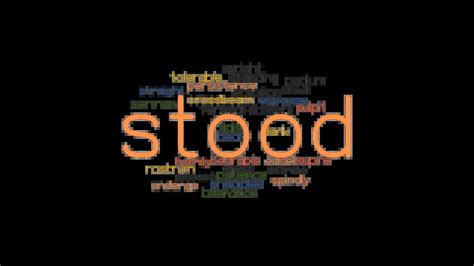 STOOD Synonyms and Related Words. What is Another Word for STOOD