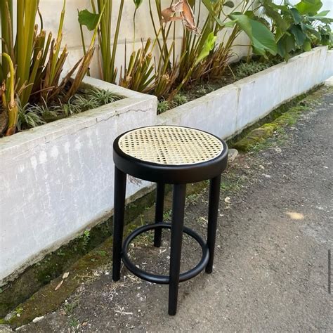 STOOL JATI-STOOL MINIMALIS-STOOL ROTAN - FINISHING - balustradellc