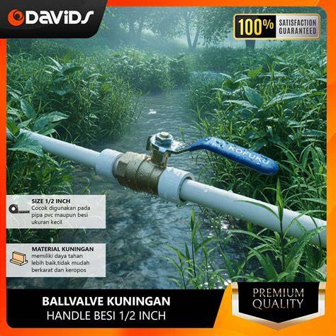 Stop Kran Ball Valve Pipa Pvc Paralon Vpr Kuningan - raincitystudios.com