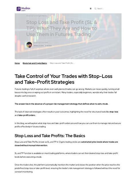Stop-Loss (SL): How to use it in trading, with examples - balustradellc