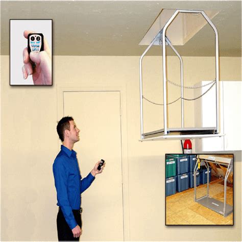 Storage Lifts Direct Garage to Attic Lift/Elevator - balustradellc