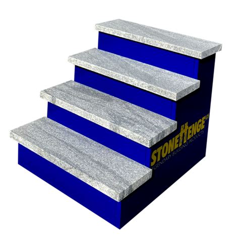 Storm Granite Stair Treads | KINGS - balustradellc