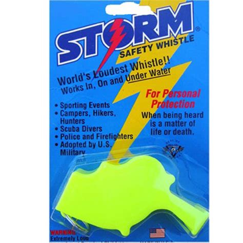 Storm Safety Whistle - Best Glide ASE - balustradellc