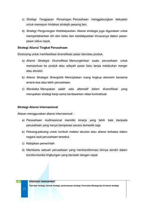 STRATEGI ALTERNATIF MEMPERTAHANKAN DAN … - raincitystudios.com