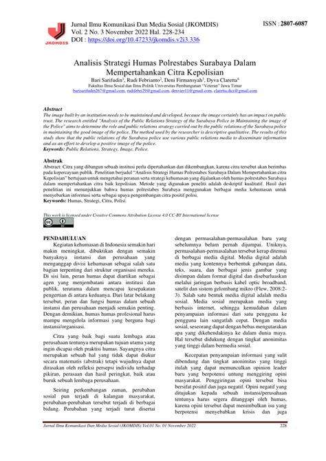 Strategi Kepolisian Polrestabes Surabaya Dalam Penindakan dan ... - balustradellc