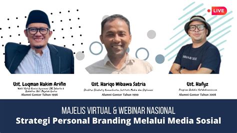 STRATEGI PERSONAL BRANDING MELALUI MEDIA SOSIAL … - balustradellc