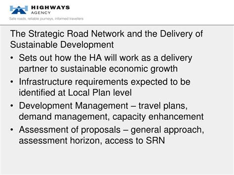 Strategic road network and the delivery of sustainable … - wintechmobiles.com