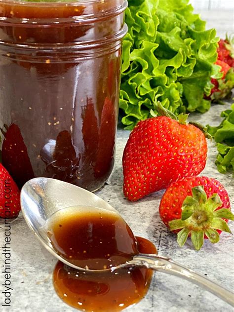 Strawberry Balsamic Vinaigrette - Delicious Little Bites - balustradellc