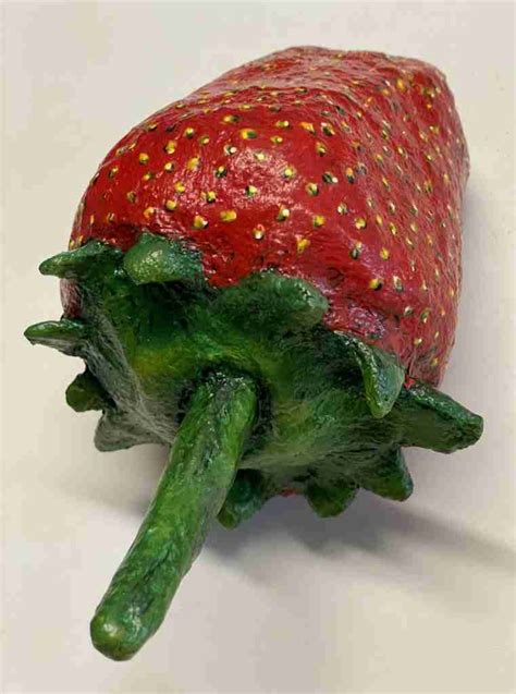 Strawberry Paper Mache - muktibox.com