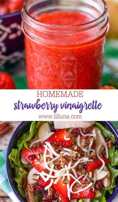 Strawberry Vinaigrette {Just Blend!} | Lil' Luna - balustradellc
