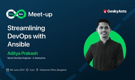 Streamlining DevOps with Ansible - GeekyAnts - coolestguyplanet.net