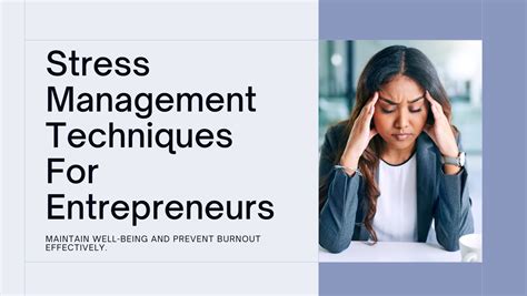 Stress management: Stress Management for Entrepreneurs: How to … - balustradellc