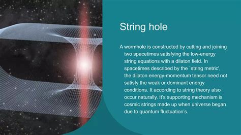 String Theory: Travel through a Wormhole - dummies - balustradellc
