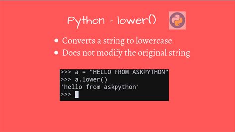string.lower in Python 3 - Stack Overflow - balustradellc