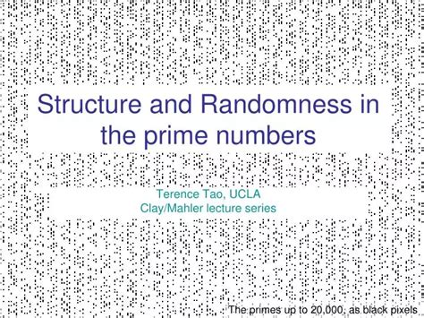 Structure and randomness in the prime numbers - wintechmobiles.com