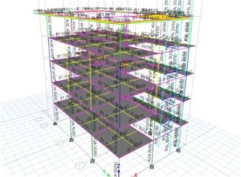 Struktur Bangunan Gedung 4 Lantai - balustradellc