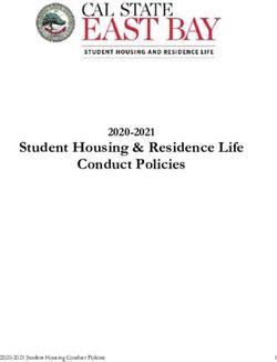 STUDENT CONDUCT IN RESIDENCES POLICY - UOW