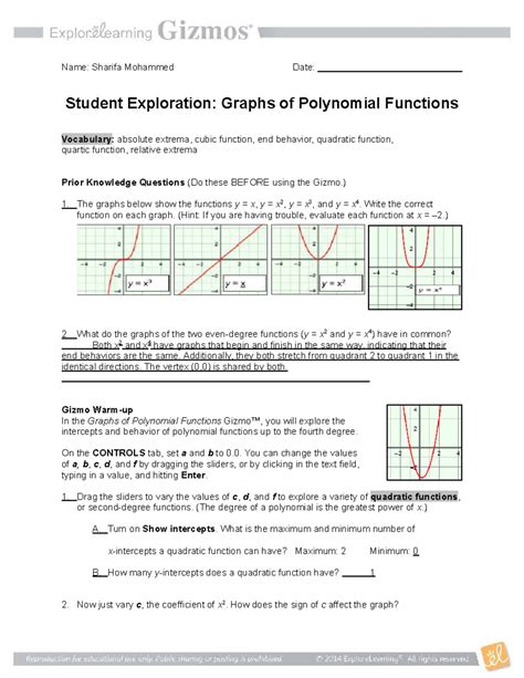 Student exploration of functions and their graphs with … - wintechmobiles.com