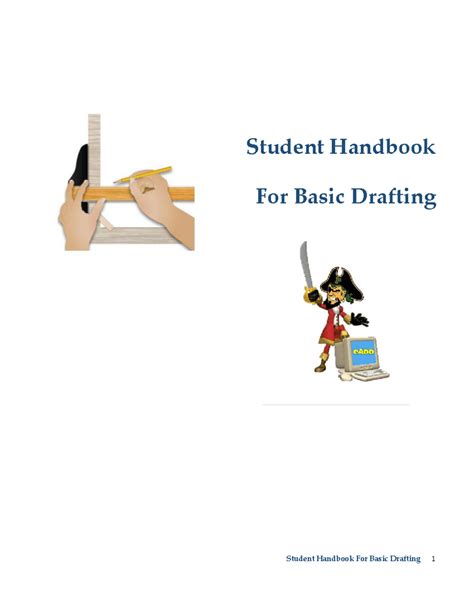 Student Handbook For Basic Drafting - ARCHITECTURE TECHNOLOGY - muktibox.com
