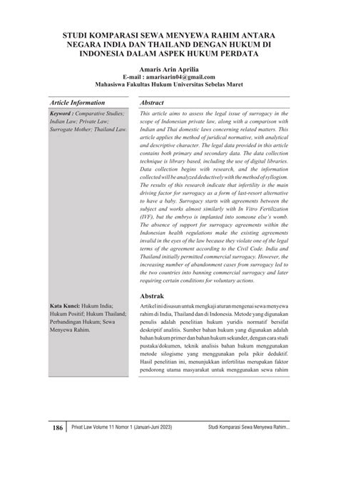STUDI KOMPARASI SEWA MENYEWA RAHIM … - balustradellc