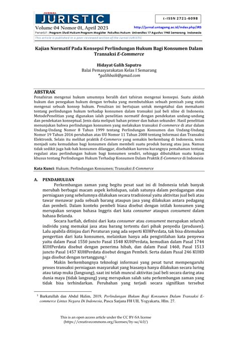 STUDI NORMATIF TERHADAP KONSEP PERLINDUNGAN HUKUM … - balustradellc