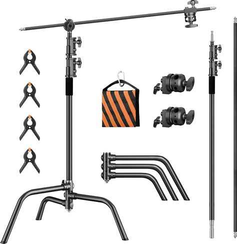 Studio Light Stand Heavy Duty C-Stand For Studio Lighting – 6.9ft ... - balustradellc