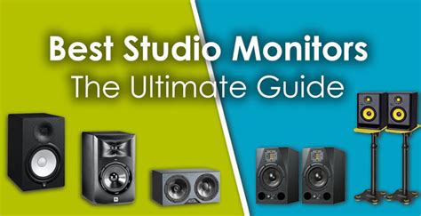 Studio Monitors Buying Guide - InSync - Sweetwater - balustradellc