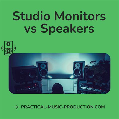 Studio Monitors Vs. Speakers [The Difference Explained] - balustradellc