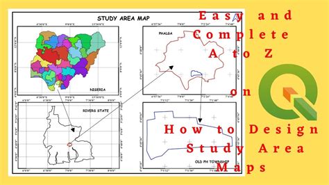 Study area Map using QGIS | Study Area Location Map Preparation | QGIS ... - wintechmobiles.com
