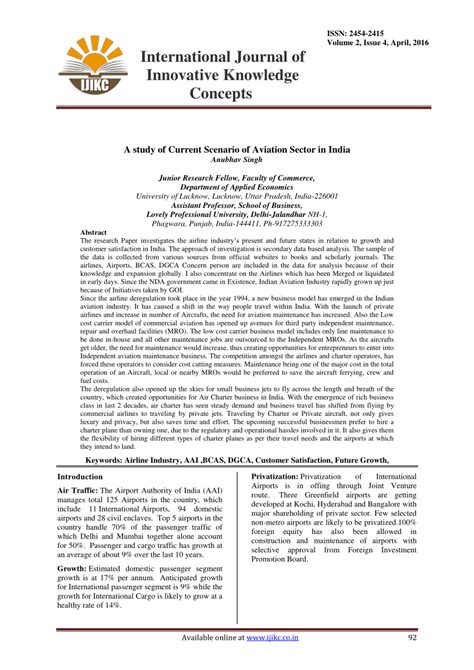 STUDY OF CURRENT SCENARIO & REMOVAL … - wintechmobiles.com