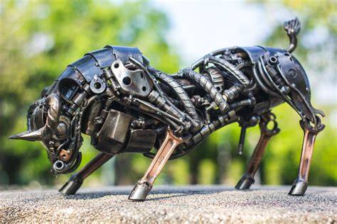 Stunning Metal art | Handcrafted sculpture by Mari9art - raincitystudios.com