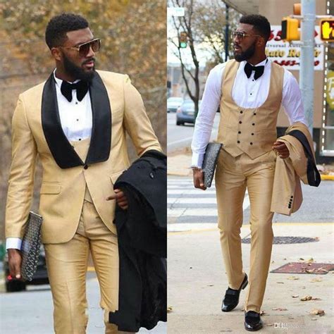 STUNNING~BLACK AND GOLD~MEN