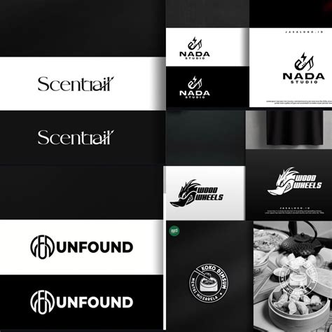 Style Hitam dan Putih dalam Berbagai Jenis Logo - muktibox.com