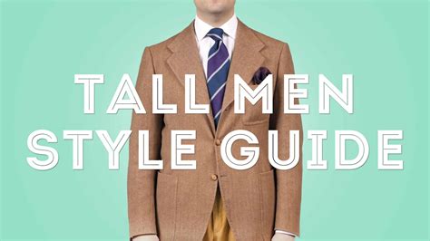 Style Tips For Tall Men | Dressing The Thin & Tall Body … - balustradellc