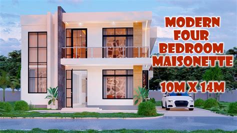 Stylish 4 Bedroom Maisonette Design for Modern Families - balustradellc