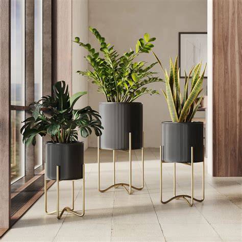 Stylish Planter Stands for Indoor and Outdoor - Flower … - raincitystudios.com