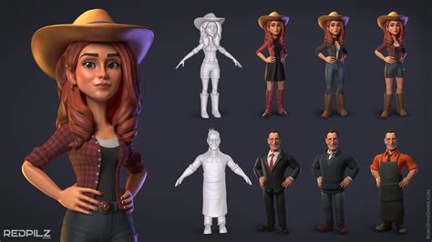 Stylized Character design studio - 2D and 3D stylized game asset ... - muktibox.com