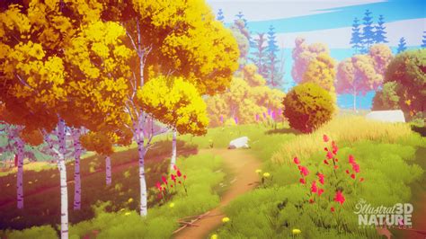 Stylized Nature: Vegetation, Animation, Shaders | Game concept art ... - muktibox.com
