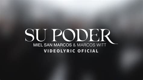 SU PODER: Chords & Lyrics for guitar, ukulele, bass & piano (Miel …