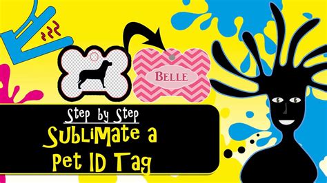 SUBLIMATE A PET ID DOG TAG TUTORIAL Using a Heat …