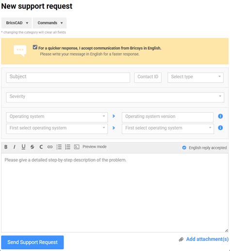 Submit a request – Support Center - balustradellc