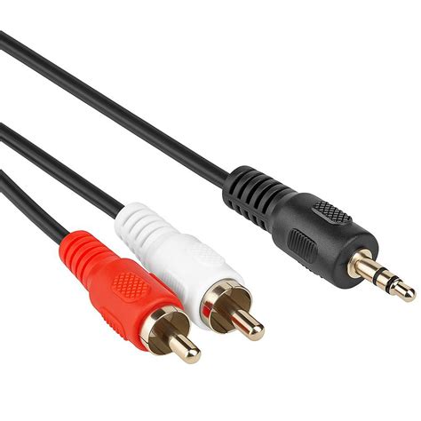 Subwoofer kabel met of zonder tulp adapter | Kabeldirect - balustradellc