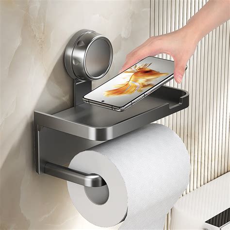 Suction Cup Paper Towel Roll Holder for Kitchen, Bathroom, RVs, and ... - raincitystudios.com