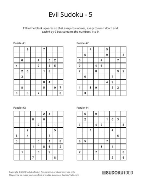 Sudoku Evil - Conquer the Master Level of web Sudoku puzzles - wintechmobiles.com