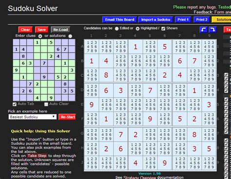 Sudoku Solver by Andrew Stuart - wintechmobiles.com