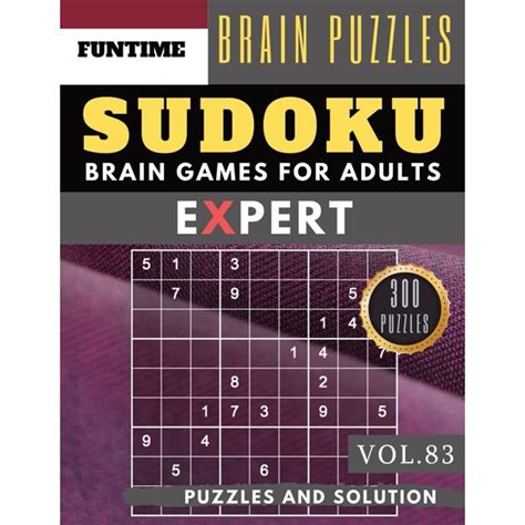 Read Online Sudoku Expert 300 Sudoku Extremely Hard Books For Adults With Answers Brain Games For Adults Activities Book Also Sudoku For Seniors Hard Sudoku Puzzle Books Vol83 By Jenna Olsson