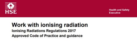Summary of Ionising Radiation Regulations 2023 (New) - balustradellc